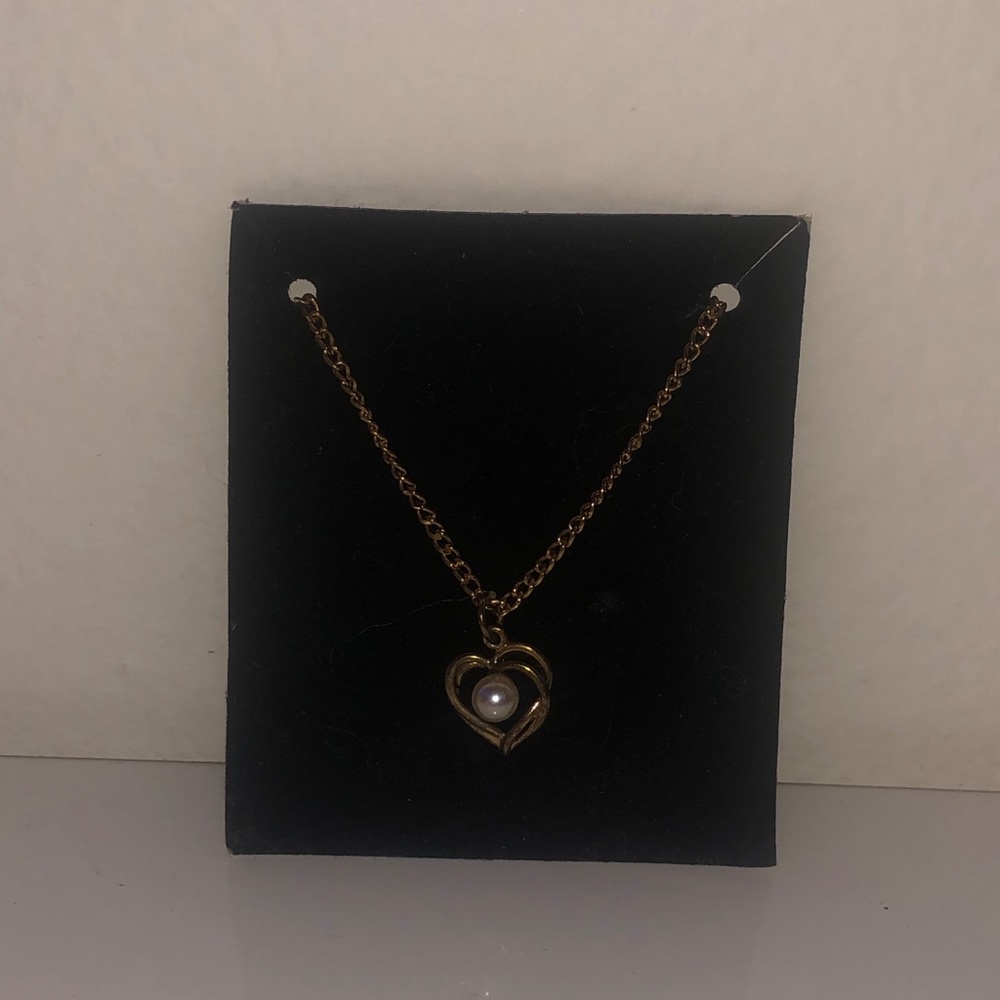 Fine jewelry vintage Heart Necklace